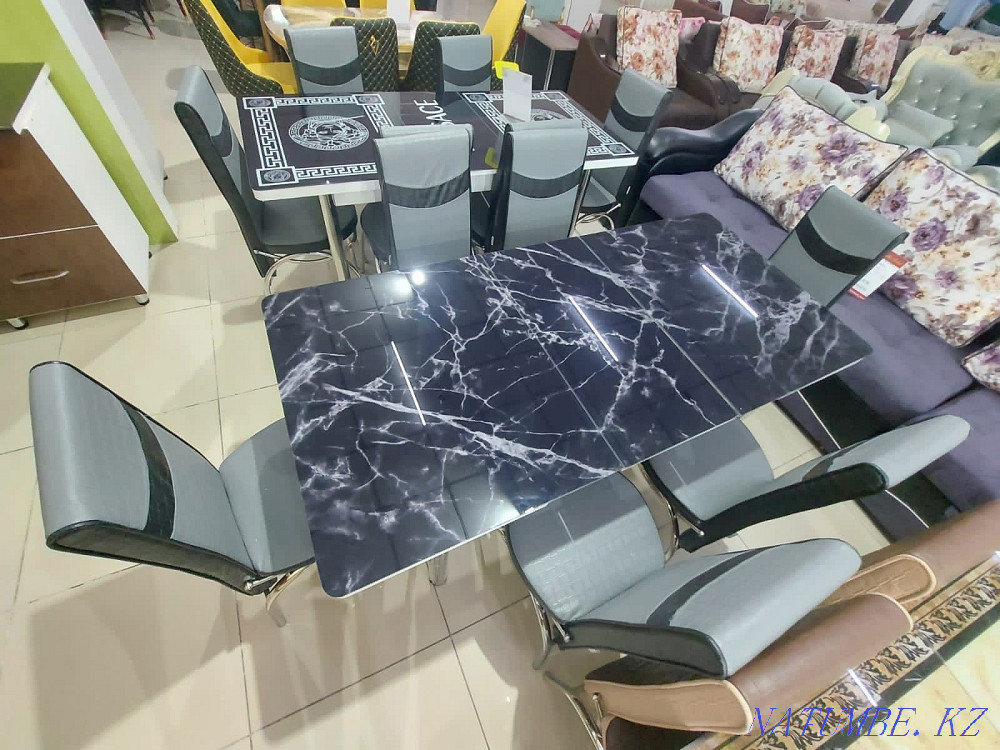 Turkish Kitchen Set Table 6 Chairs Chair Orynda Chairs? ?stele Almaty - photo 8