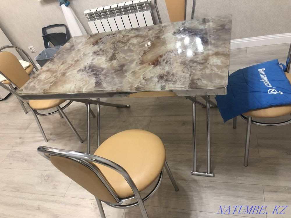 Кухонный стол и стулья Астана - изображение 1