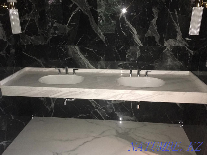 Countertop made of artificial and natural stone Almaty - photo 2