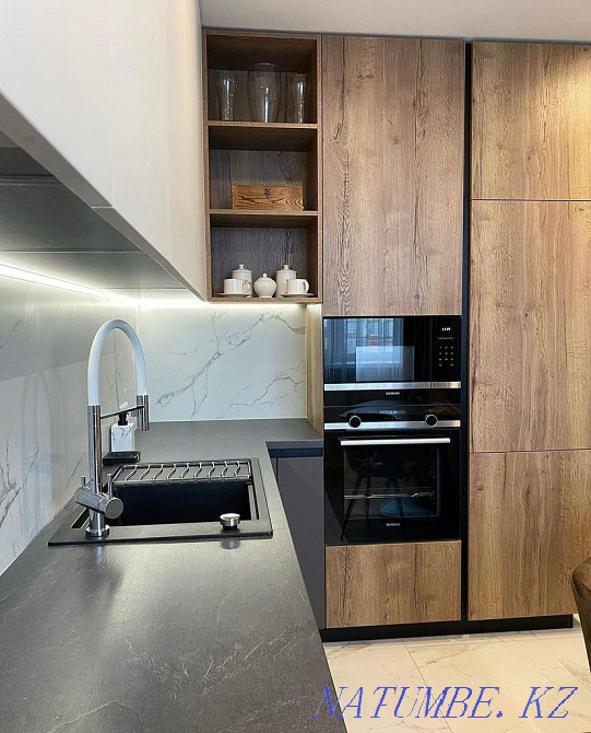 Мебель на заказ, КУХНИ, Кухонный гарнитур Алматы - изображение 4