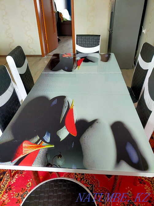 Selling a table with 6 chairs Temirtau - photo 1