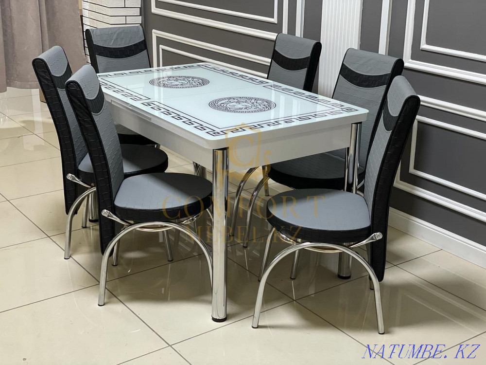 Table and chairs 100000tg bastap Shymkent - photo 1