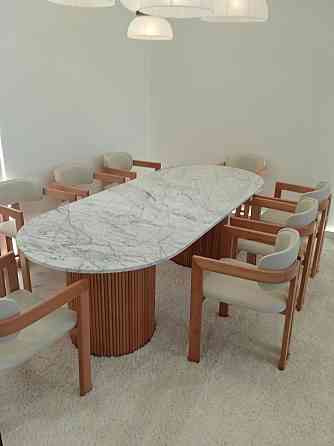 Столы мраморные ,консоли , барные стойки ,кухни из мрамора Алматы