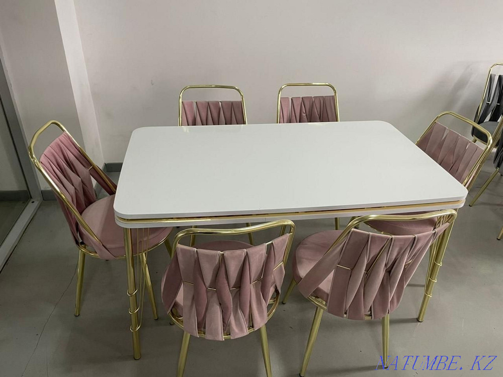 Turkish Kitchen Set Table 6 Chairs Chair Orynda Chairs? ?stele. Urochishche Talgarbaytuma - photo 6