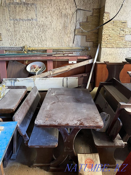 Table for cafe and bar. 100% wood Astana - photo 2