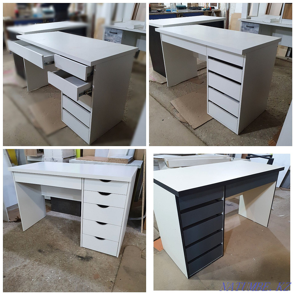 Tables are computer, written, workers. Almaty - photo 2