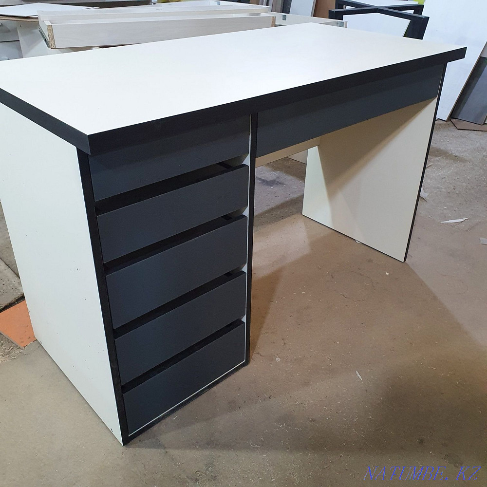 Tables are computer, written, workers. Almaty - photo 8