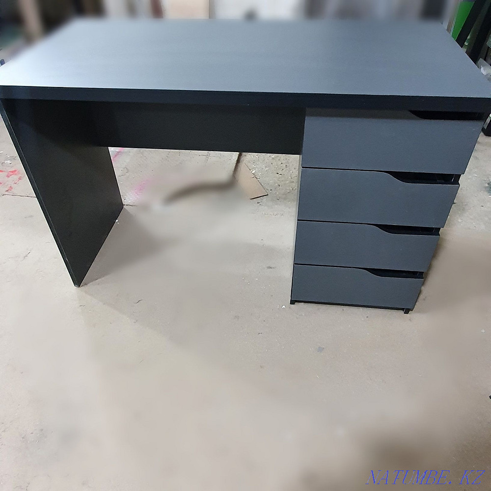 Tables are computer, written, workers. Almaty - photo 5