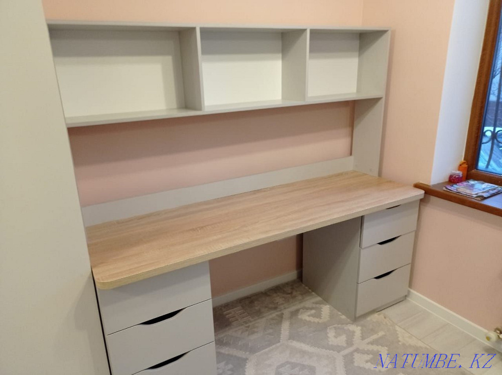 Computer tables, two-pedestal desks Almaty - photo 6