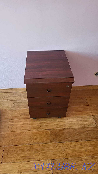 Dark wood manager's office (tables, wardrobe, bedside table) Astana - photo 5