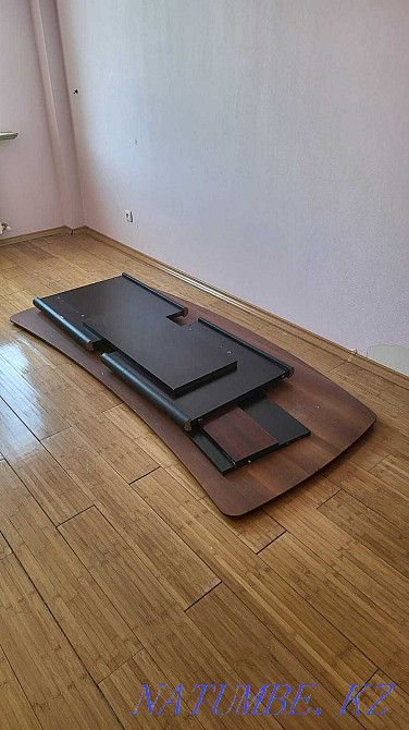 Dark wood manager's office (tables, wardrobe, bedside table) Astana - photo 2