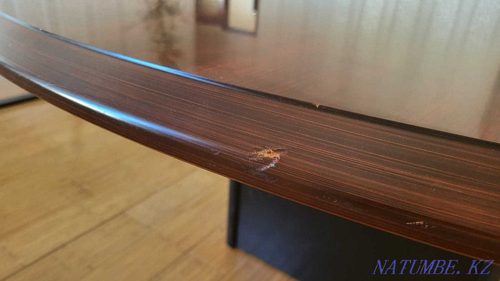 Dark wood manager's office (tables, wardrobe, bedside table) Astana - photo 8