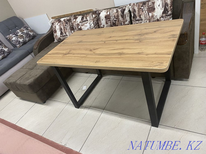 Үстелдер LOFT (Loft) стилі, кеңсеге, ас үйге, қонақ бөлмеге арналған үстел  Алматы - изображение 4