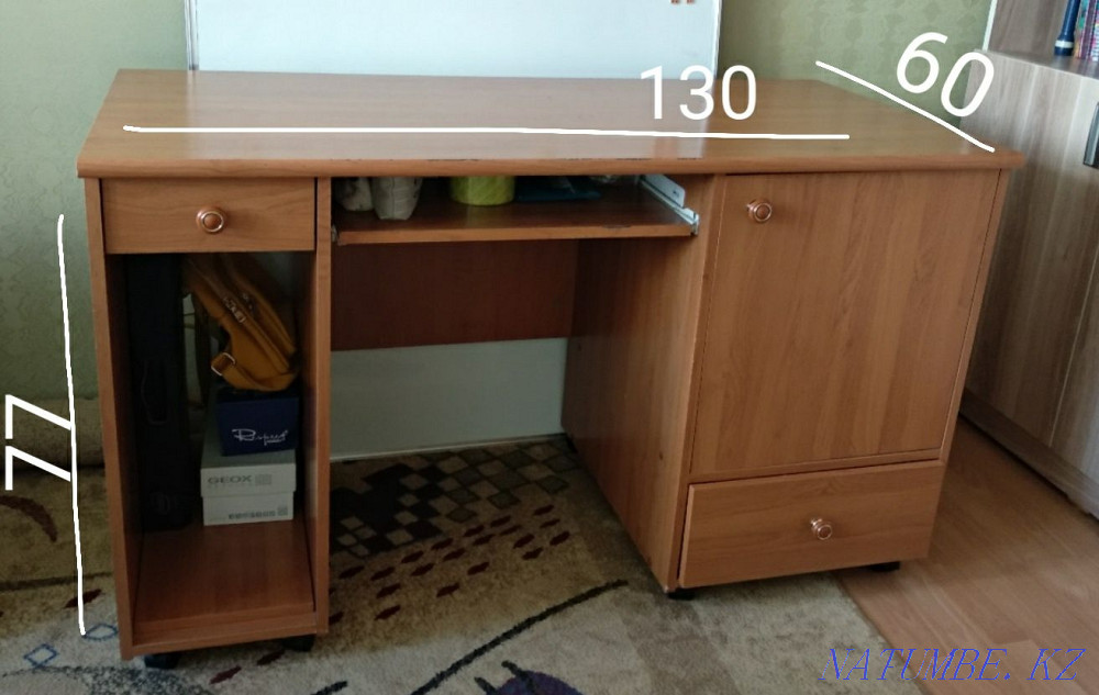Стол письменный, компьютерный Алматы - изображение 1