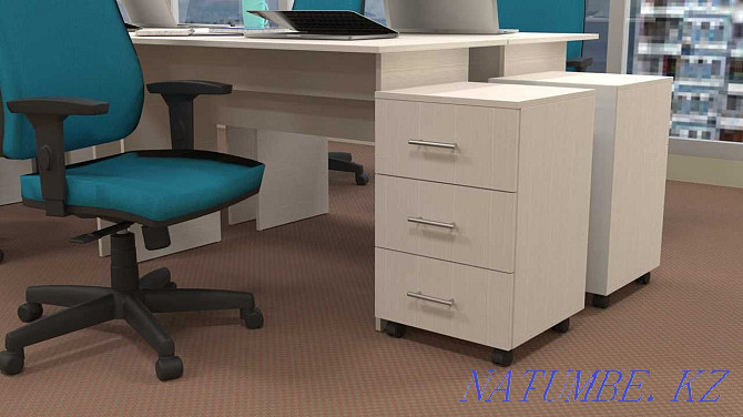 Office furniture. Tables from 11999 tenge. written and working. Partitions. Almaty - photo 4