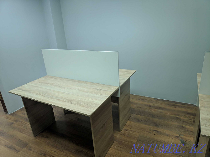 Office furniture. Tables from 11999 tenge. written and working. Partitions. Almaty - photo 6