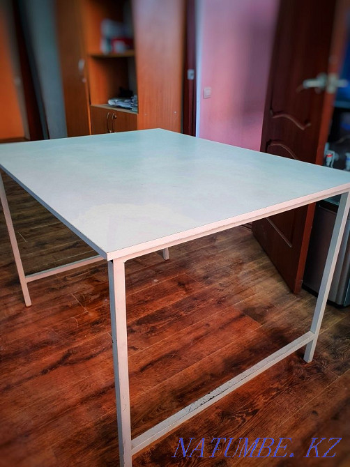 Стол белый офисный Актау - изображение 1