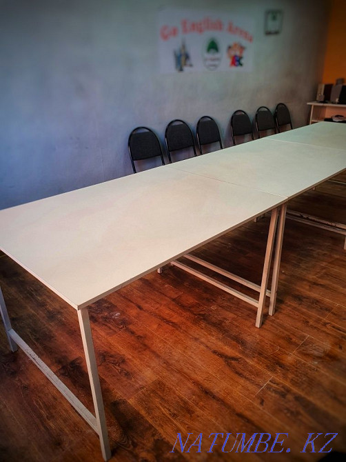 Стол белый офисный Актау - изображение 4