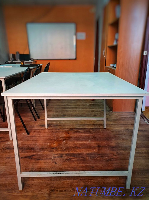 Стол белый офисный Актау - изображение 2