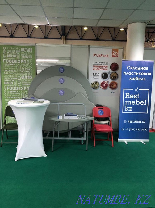 Folding plastic furniture Almaty - photo 2