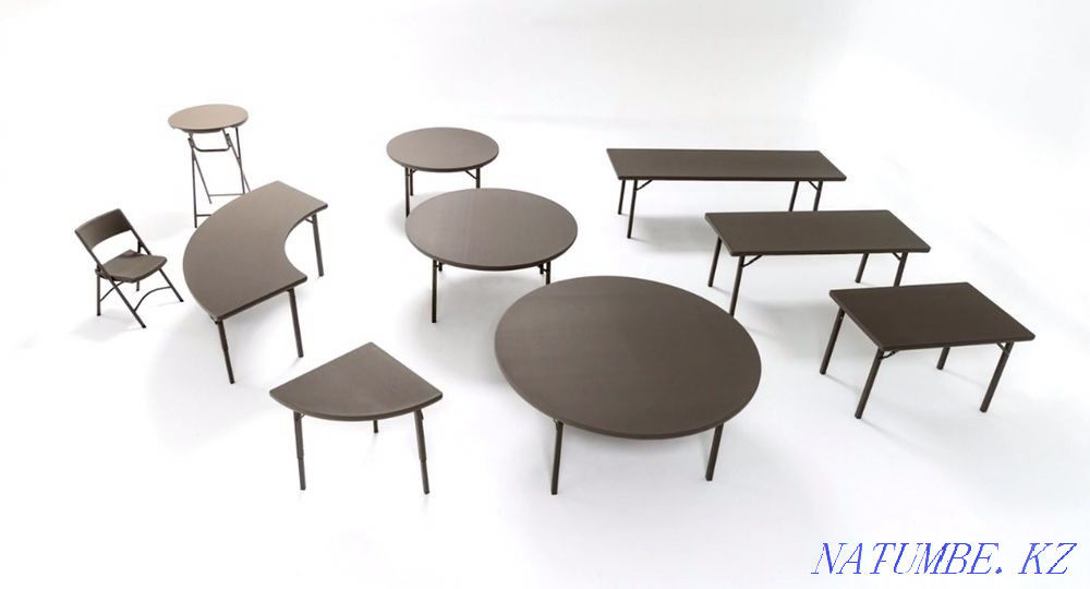 Folding plastic furniture Almaty - photo 7
