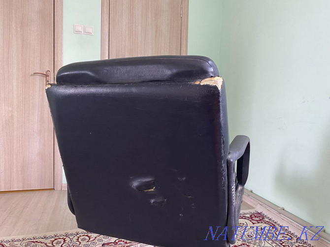 Кресло офисное кожаное Кызылорда - изображение 5