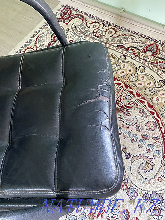 Кресло офисное кожаное Кызылорда - изображение 4