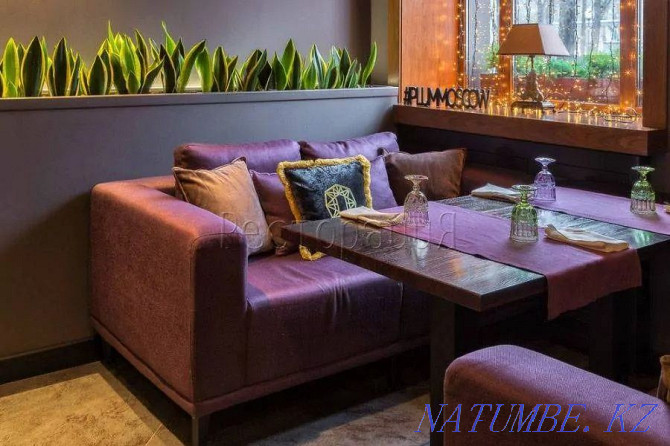 Sofa, armchairs, tables for cafe, restaurant, lounge bar, karaoke bar Almaty - photo 6