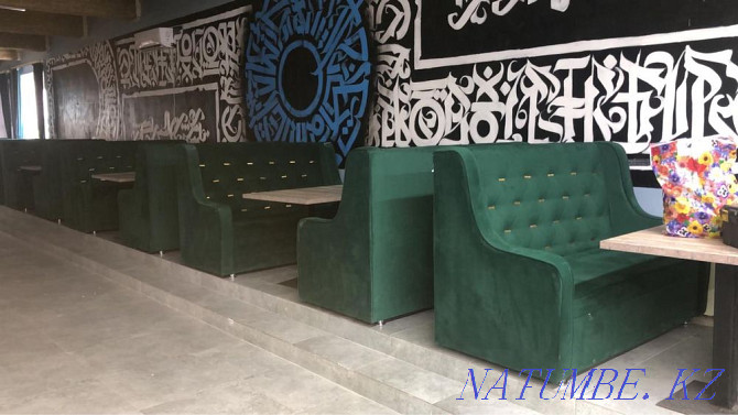 Sofas for cafe.restaurant.club Almaty - photo 1