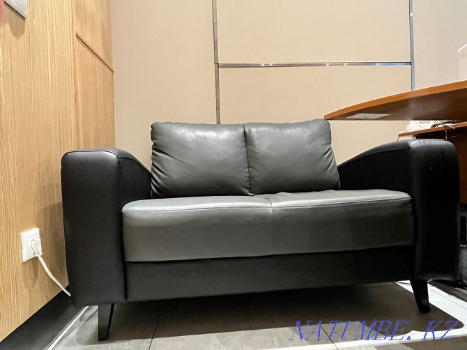 Leather office sofa Astana - photo 4