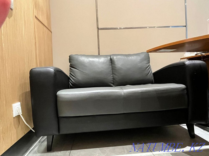 Leather office sofa Astana - photo 2