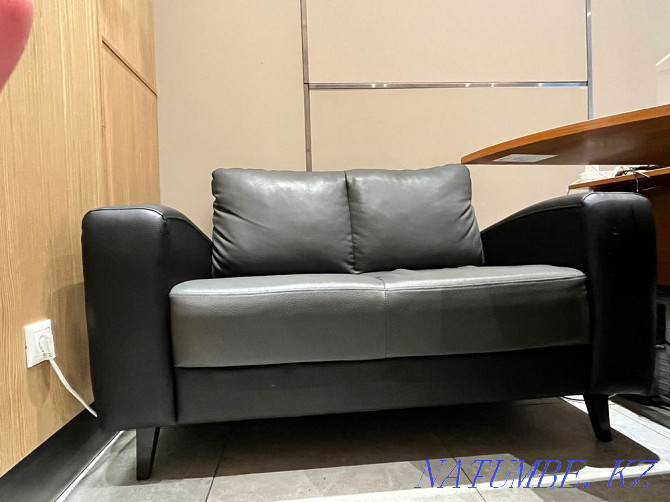 Leather office sofa Astana - photo 7