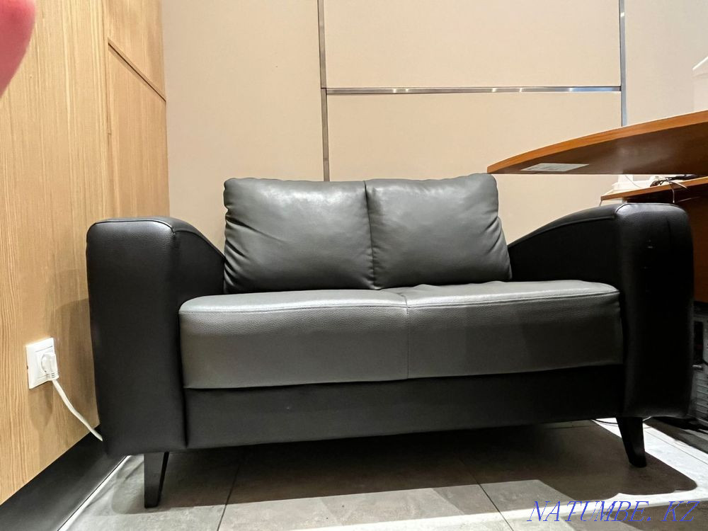 Leather office sofa Astana - photo 7