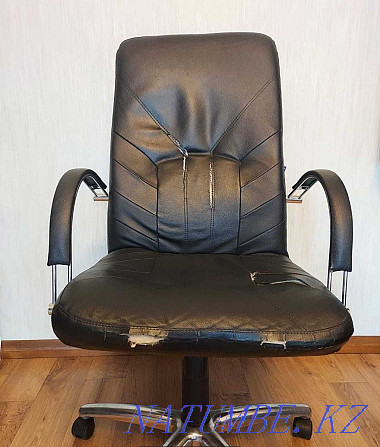 Кресло кожаный всё равно Усть-Каменогорск - изображение 2