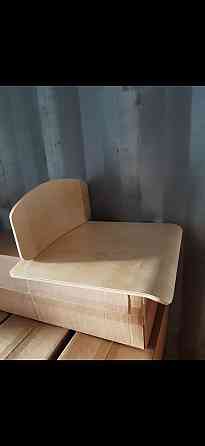 Фанера Гнутоклеенная комплект сиденье и спинка для школьного стула Aqtau