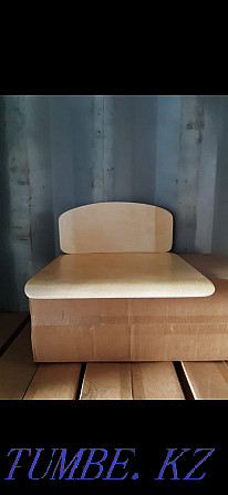 Фанера Гнутоклеенная комплект сиденье и спинка для школьного стула Актау - изображение 2