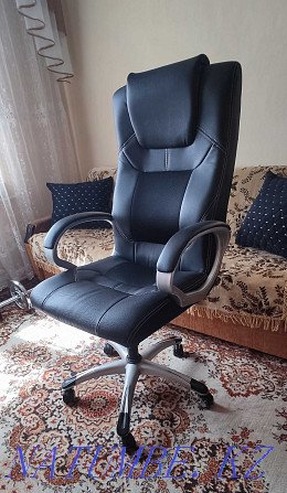 Leather office chair deputy  - photo 1