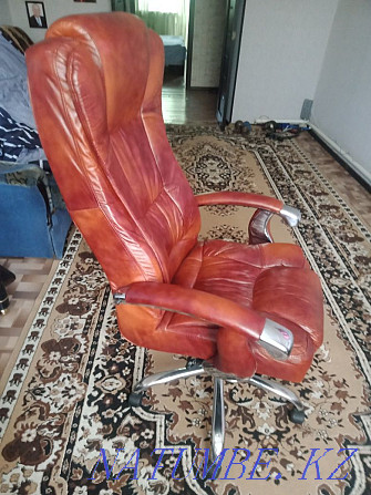 Продам кожаное кресло Нуркен - изображение 2
