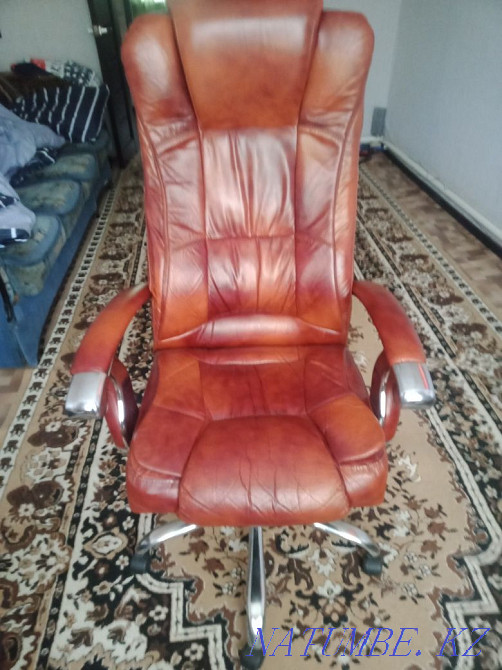 Sell leather chair Нуркен - photo 1