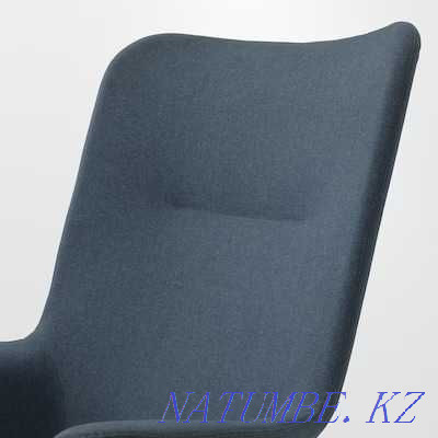 Armchair with high back, Gunnared blue, VEDBU, Ikea Astana - photo 3