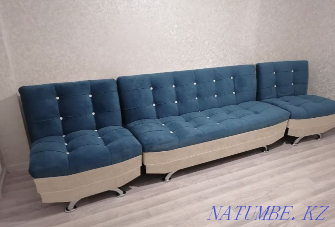 ИЗ ЦЕХА, оптовая цена, в рассрочку, диван с креслами, в офис, Астана - изображение 2