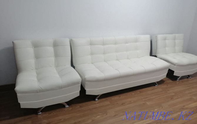 ИЗ ЦЕХА, оптовая цена, в рассрочку, диван с креслами, в офис, Астана - изображение 5