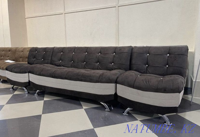 ИЗ ЦЕХА, оптовая цена, в рассрочку, диван с креслами, в офис, Астана - изображение 1
