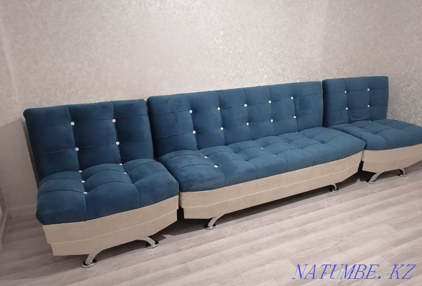 FROM THE WORKSHOP, wholesale price, in installments, a sofa with armchairs, to the office, Astana - photo 2