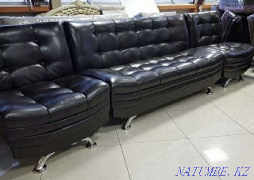 FROM THE WORKSHOP, wholesale price, in installments, a sofa with armchairs, to the office, Astana - photo 4