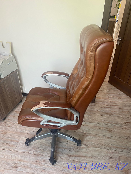 Leather office chair Almaty - photo 3