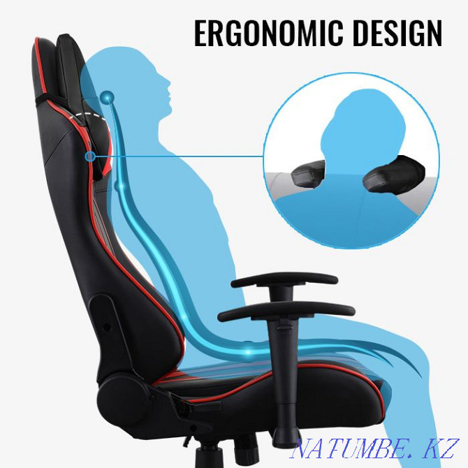 Игровое кресло AEROCOOL AC120 AIR-BR Кокшетау - изображение 4