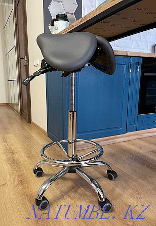 Saddle chair Gravitonus EZDuo for programmers, dentists, hairdressers Petropavlovsk - photo 1