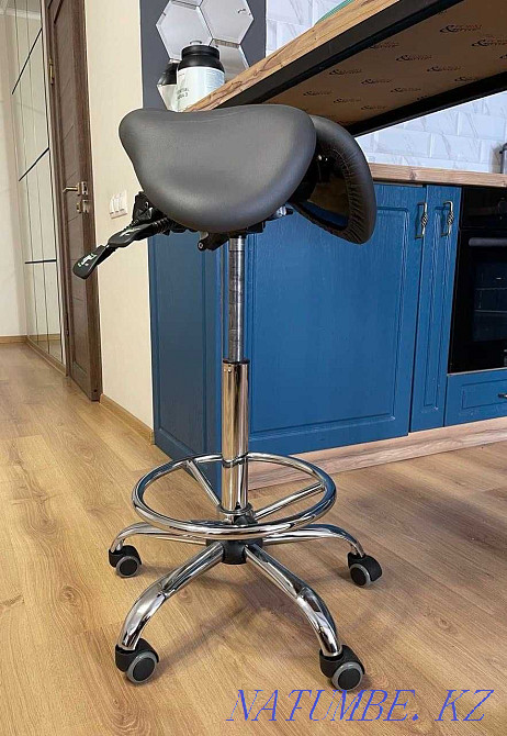 Стул-седло Gravitonus EZDuo для программистов, стоматологов, парикмахе Петропавловск - изображение 1