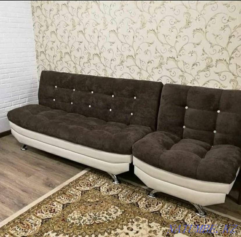 Қоймадан! Оптом баға, креслолары бар диван, кеңсе, жаңа, бұрыш, кресло  Астана - изображение 8